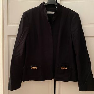 Dana Buckman blazer 94% cotton 6%spandex